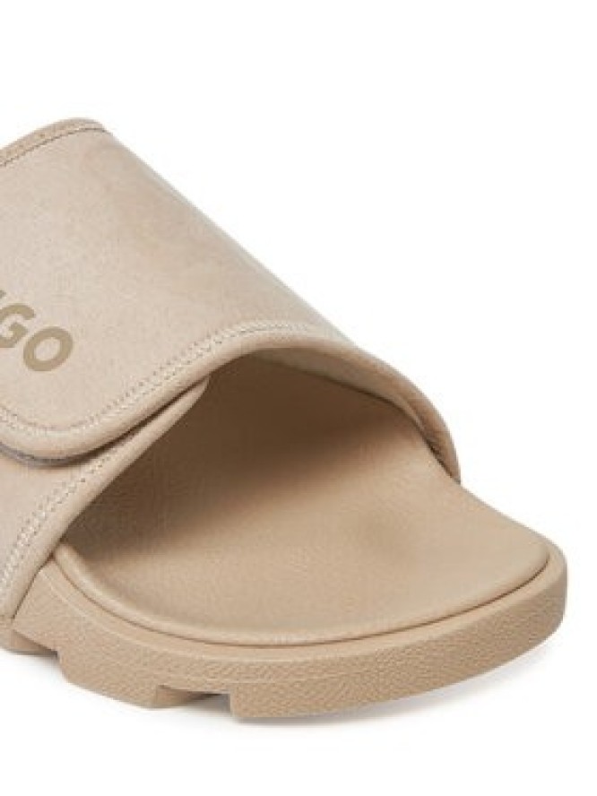 HUGO Klapki Evander 50548704 Beżowy