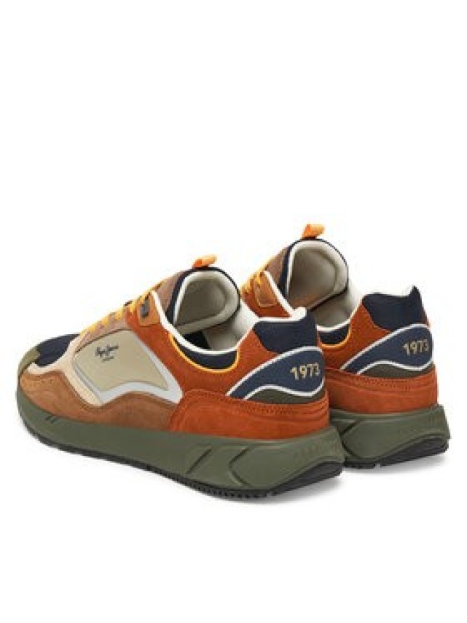 Pepe Jeans Sneakersy Marlon Sports M PMS600002 Brązowy