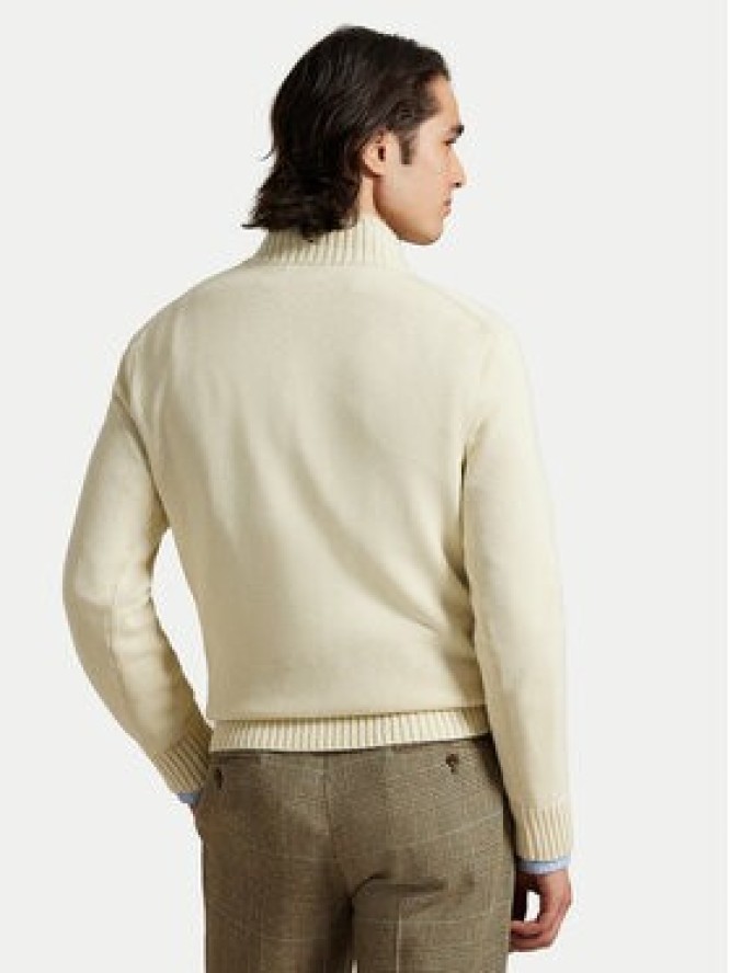 Polo Ralph Lauren Sweter 710859939503 Écru Regular Fit