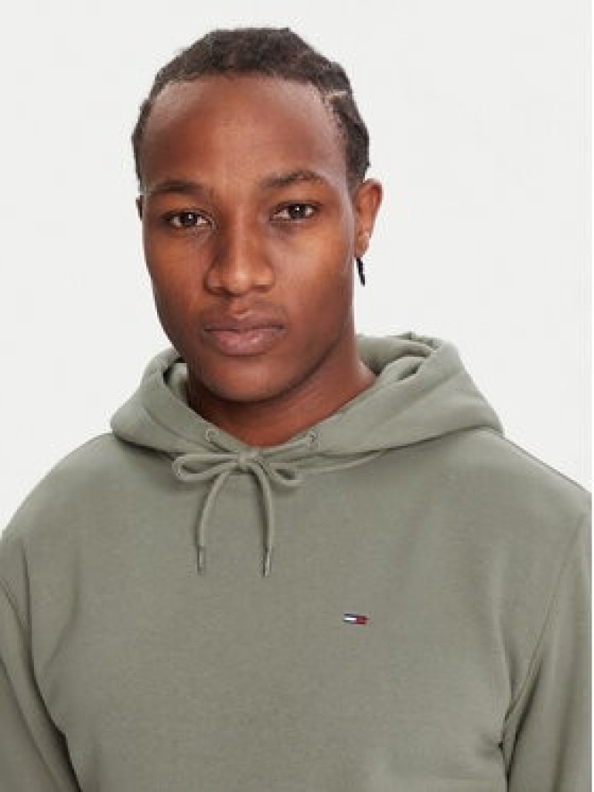 Tommy Jeans Bluza DM0DM20742 Zielony Relaxed Fit