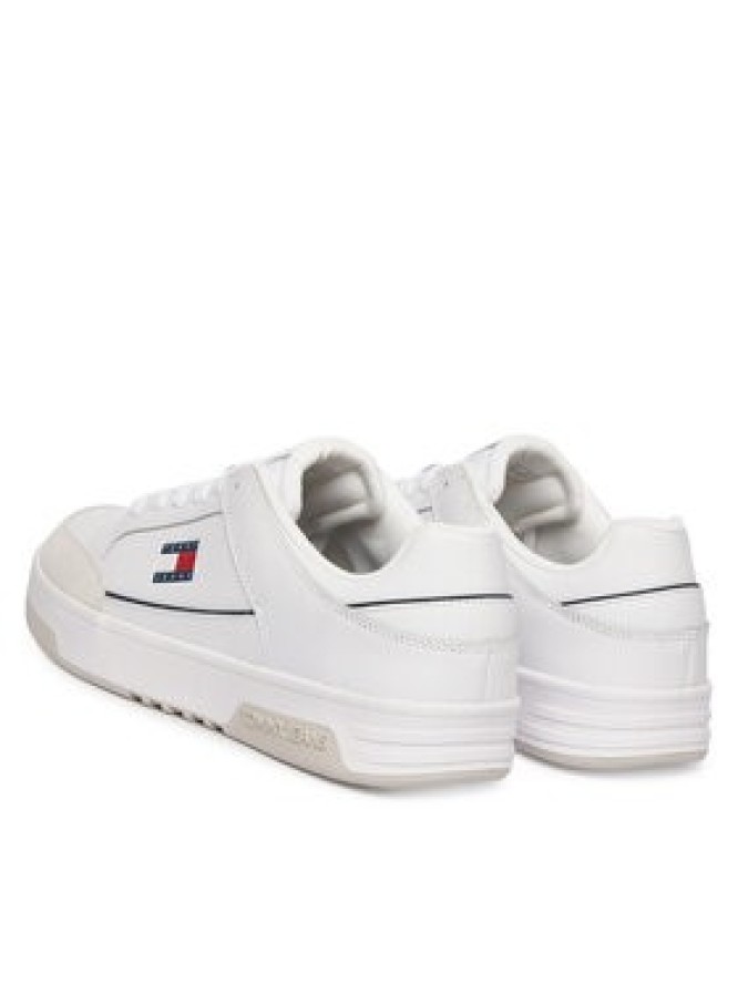 Tommy Jeans Sneakersy Tjm Cupsole Leather EM0EM01660 Biały