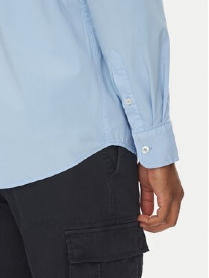 Aeronautica Militare Koszula 251CA1261CT3288 Błękitny Regular Fit