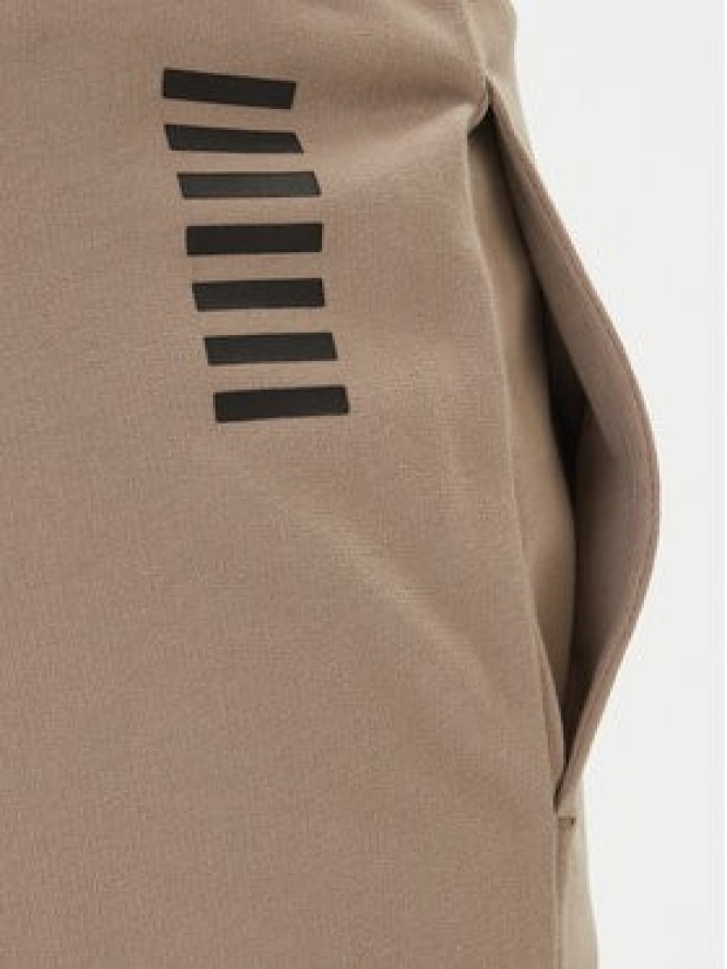 EA7 Emporio Armani Spodnie dresowe 8NPP65 PJVRZ U6167 Beżowy Regular Fit