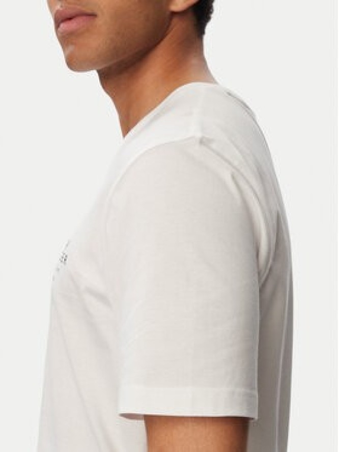 Tommy Hilfiger T-Shirt Script Stack MW0MW43224 Biały Regular Fit