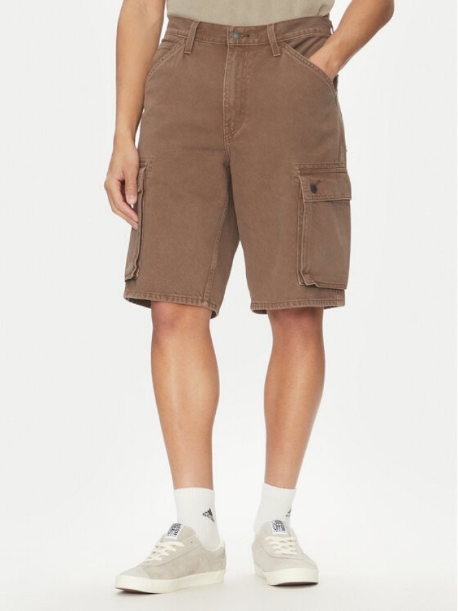 Levi's® Szorty jeansowe 478™ 001GU-0003 Brązowy Baggy Fit