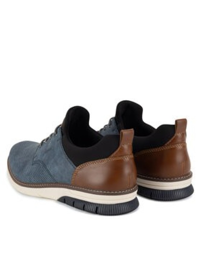 Rieker Półbuty 14450-14 Granatowy