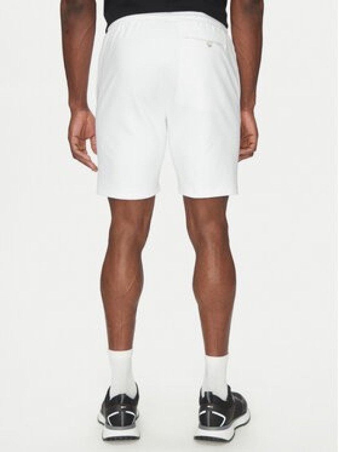 BOSS Szorty sportowe 50537819 Biały Regular Fit
