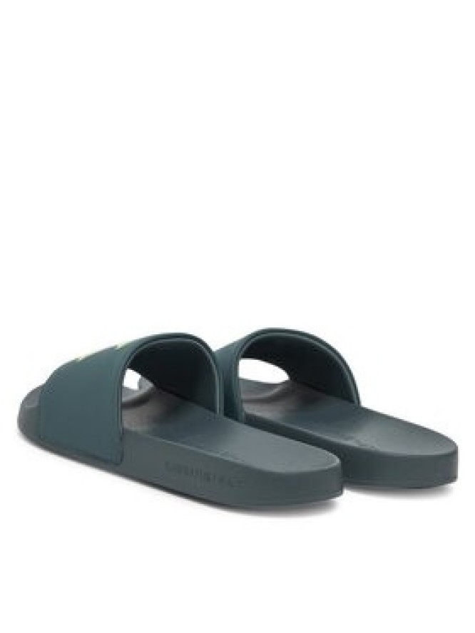 Calvin Klein Jeans Klapki Slide Jelly Mono Pu YM0YM01281 Zielony
