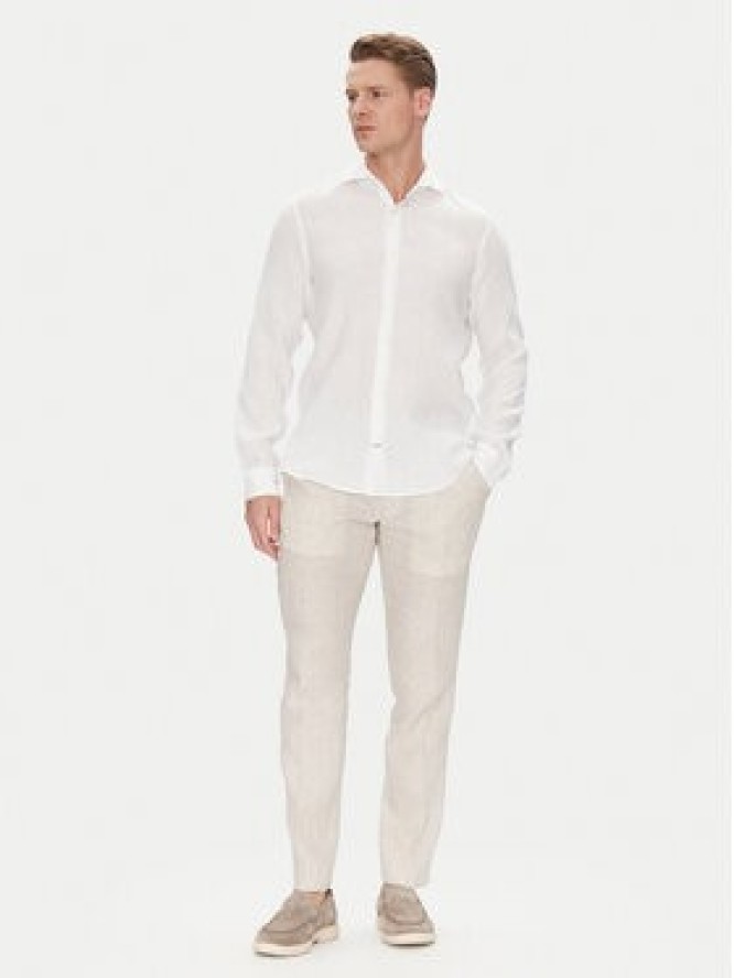 JOOP! Koszula 17 JSH-146Pai-W 30046075 Biały Slim Fit