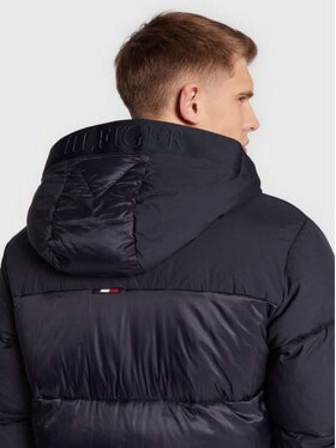 Tommy Hilfiger Kurtka zimowa MW0MW28723 Granatowy Regular Fit