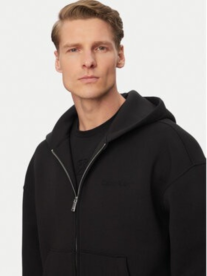 Calvin Klein Bluza LV04RE218G Czarny Relaxed Fit