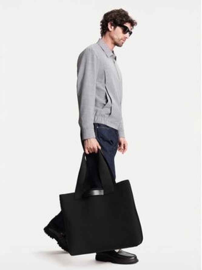 Calvin Klein Torba Ck Ease E/W Tote Knit K50K512892 Czarny