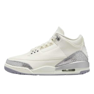 Buty do chodzenia dla dorosłych Air Jordan 3 Retro Sail Cement Grey