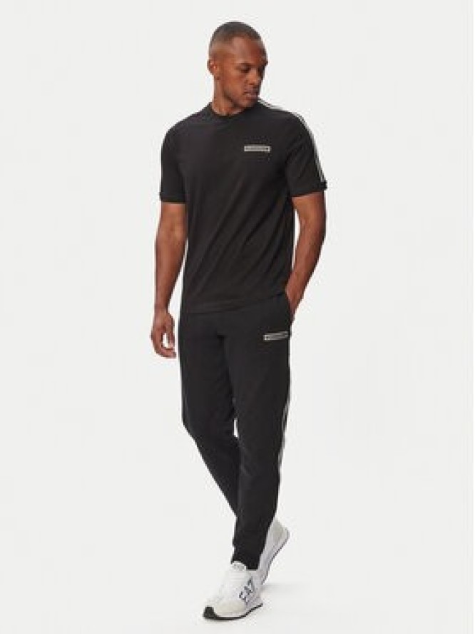 EA7 Emporio Armani T-Shirt 7M002189 AF10373 UC001 Czarny Regular Fit