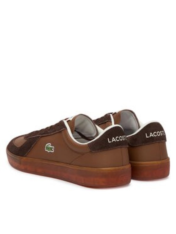 Lacoste Sneakersy Baseshot Pro 51SMA0077 Brązowy