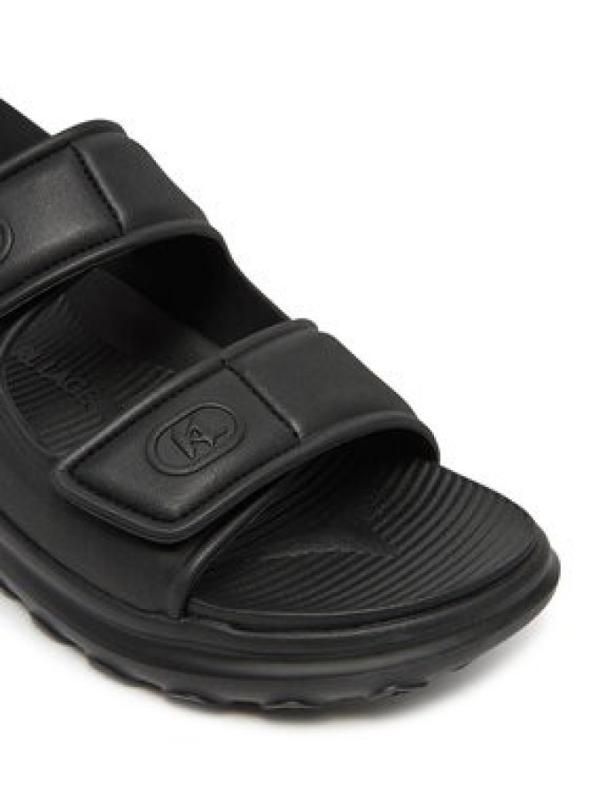 KARL LAGERFELD Sandały KL77015 Czarny