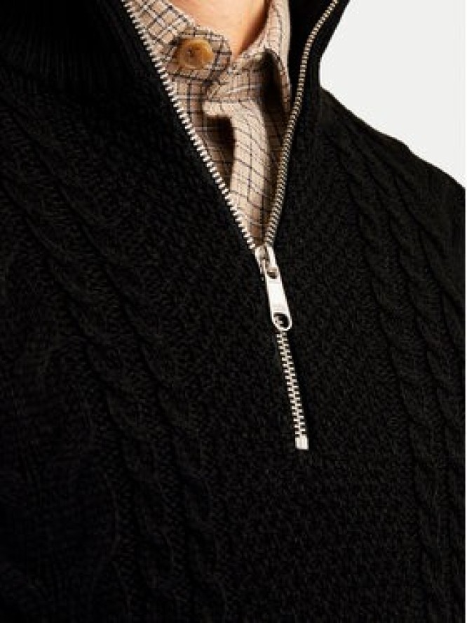 Jack & Jones Sweter Craig 12260826 Czarny Regular Fit