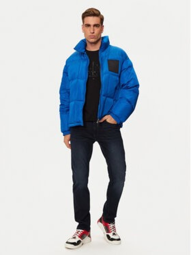 Armani Exchange Kurtka puchowa 6DZB21 ZN4XZ 15DS Niebieski Regular Fit