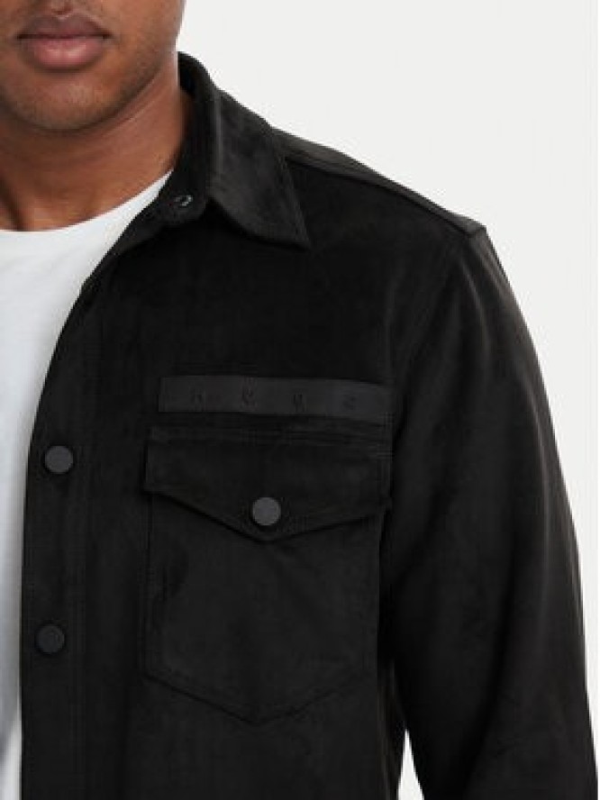 HUGO Koszula Ekel 50566311 Czarny Oversize