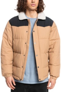 Kurtka zimowa męska Quiksilver Colourblock Puffer Jacket
