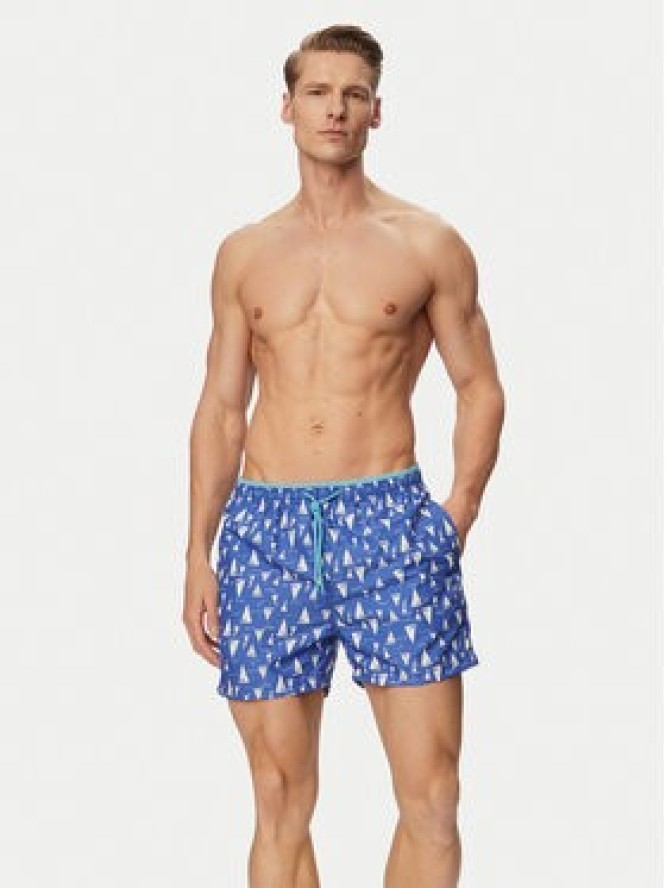Ysabel Mora Szorty kąpielowe 90385 Niebieski Regular Fit