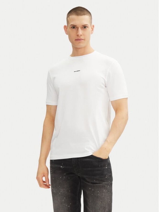 KARL LAGERFELD T-Shirt 755030 552235 Biały Regular Fit