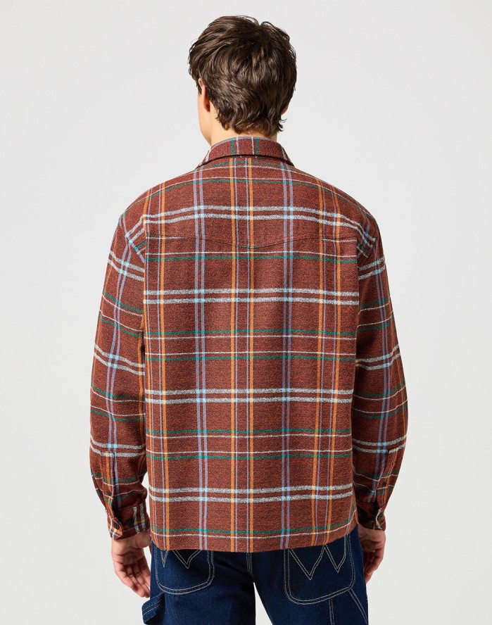 LEE MĘSKA KOSZULA NON FRAYED PLAID SHIRT PICANTE 112357344 W5E6017434
