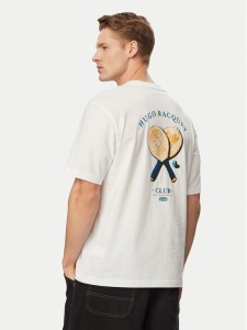 HUGO T-Shirt Nulaxo 50560093 Biały Regular Fit