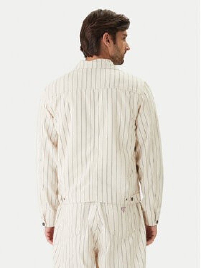 Guess Jeans Kurtka jeansowa M6GN70 D7961 Beżowy Regular Fit