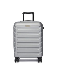 Gino Rossi Walizka kabinowa GIN-S-003-05-SILVER Srebrny