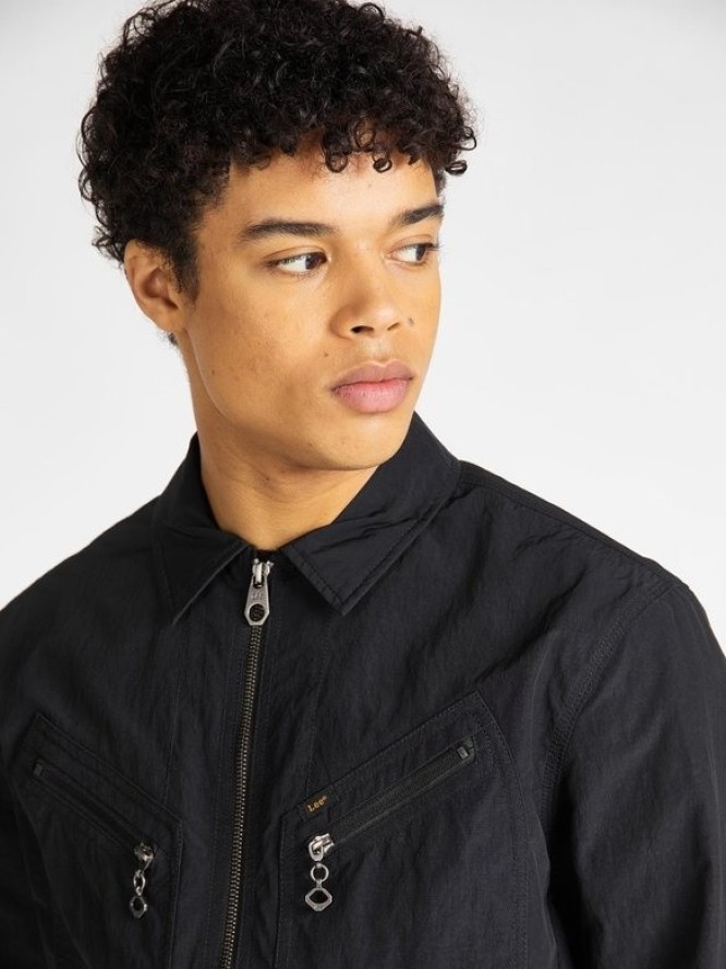 MĘSKA KURTKA PRZEJŚCIOWA LEE TECHINCAL L191 JACKET REGULAR BLACK L88QCX01 112123763