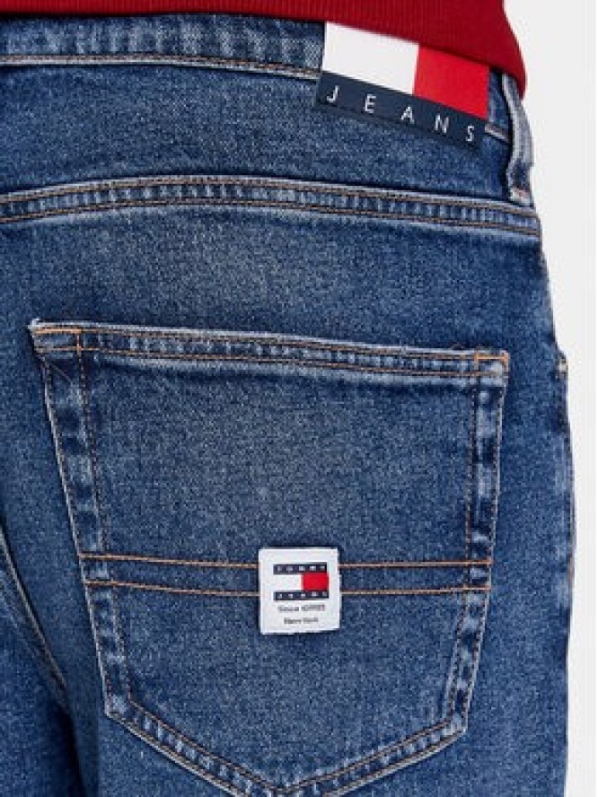 Tommy Jeans Jeansy DM0DM18174 Granatowy Tapered Fit