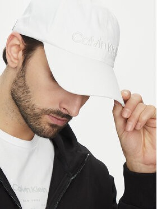 Calvin Klein Czapka z daszkiem K50K505737 Biały