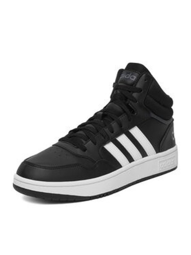 adidas Sneakersy HOOPS 3.0 MID GW3020 Czarny