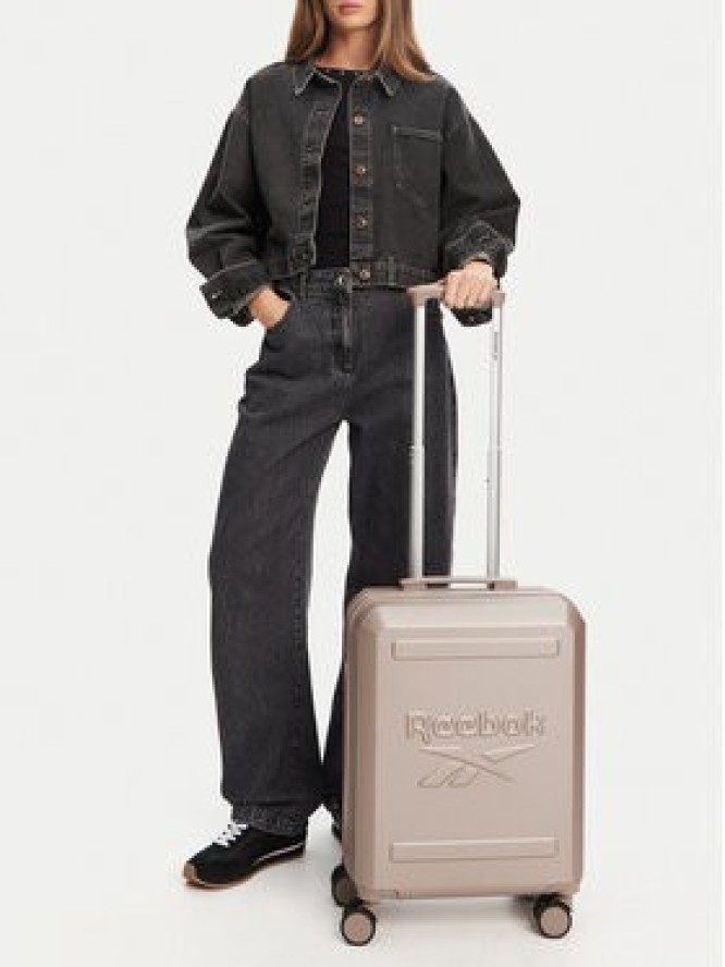 Reebok Walizka kabinowa RBK-WAL-023-CCC-S Beżowy
