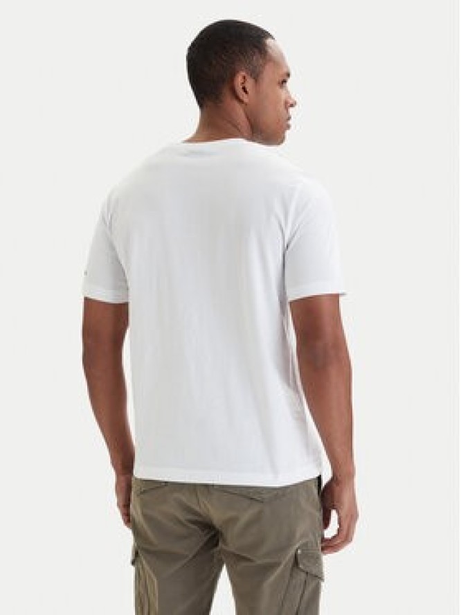 Aeronautica Militare T-Shirt 261TS2540UJ00727 Biały Regular Fit