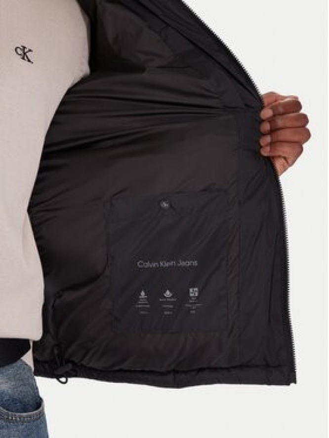 Calvin Klein Jeans Kurtka zimowa LV04RD528G Czarny Regular Fit