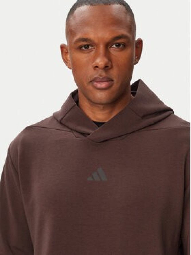 adidas Bluza D4T Workout KA7237 Brązowy Regular Fit