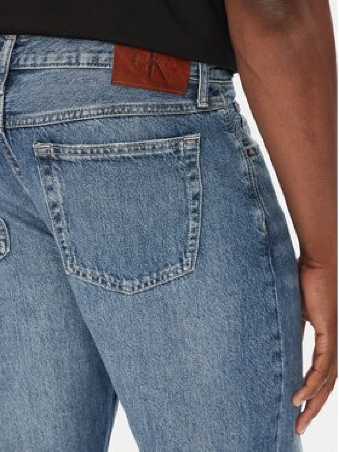 Calvin Klein Jeans Jeansy 90s LV04RC761G Niebieski Straight Fit