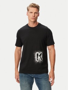 Karl Lagerfeld Jeans T-Shirt B3M17029 Czarny Regular Fit