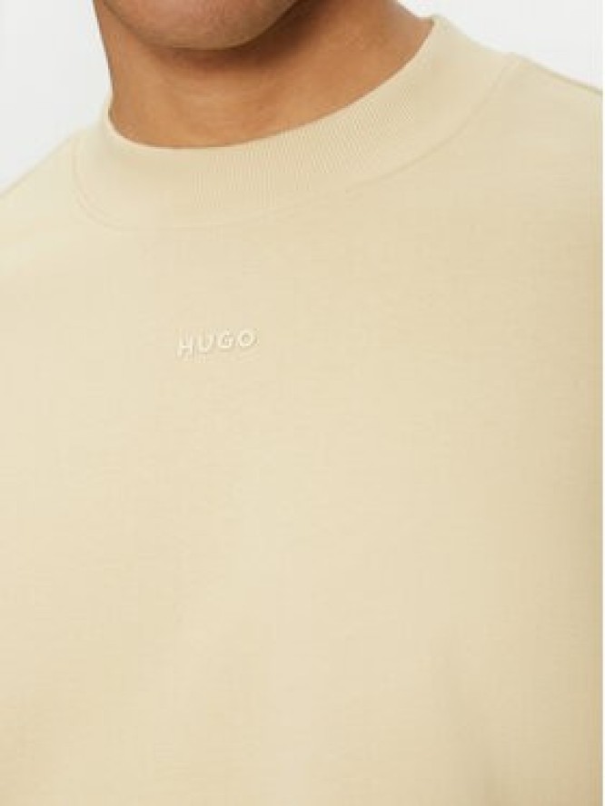 HUGO Bluza Dapocrew 50525892 Beżowy Relaxed Fit