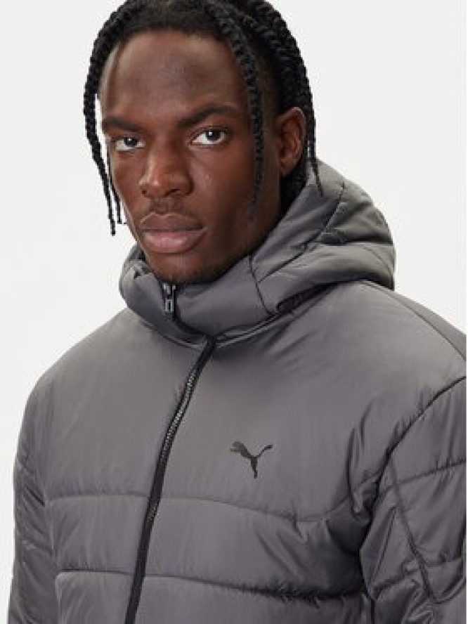Puma Kurtka zimowa Ess 685211 44 Szary Regular Fit