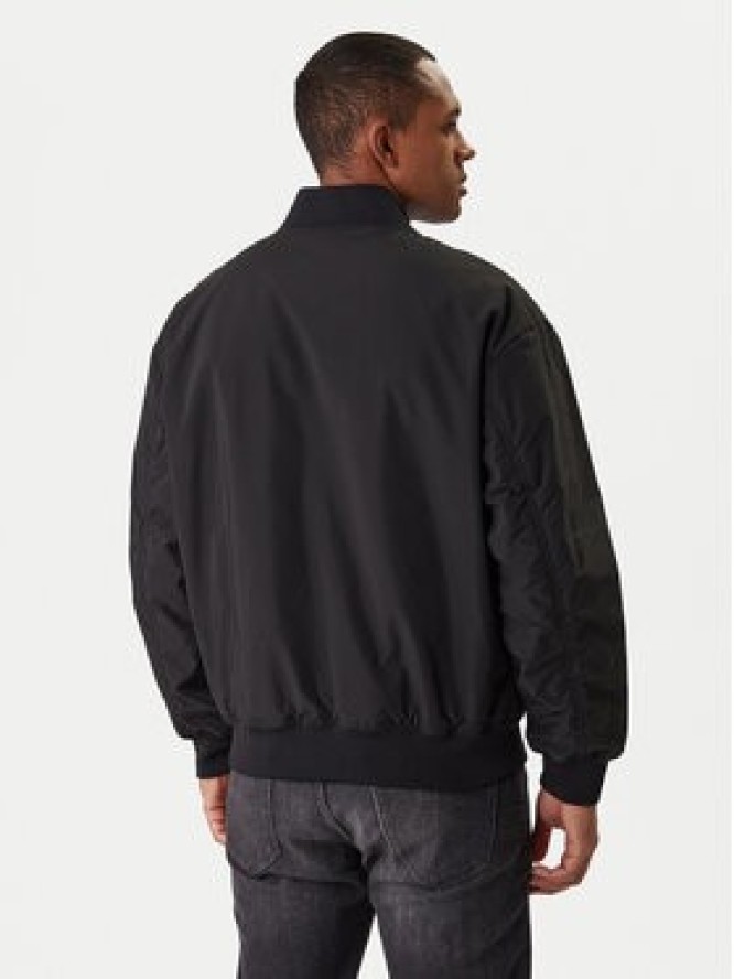 KARL LAGERFELD Kurtka bomber 505005 561533 Czarny Regular Fit