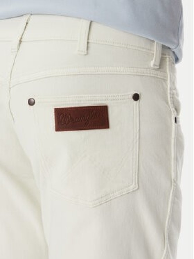 Wrangler Jeansy Greensboro 112362435 Beżowy Straight Fit