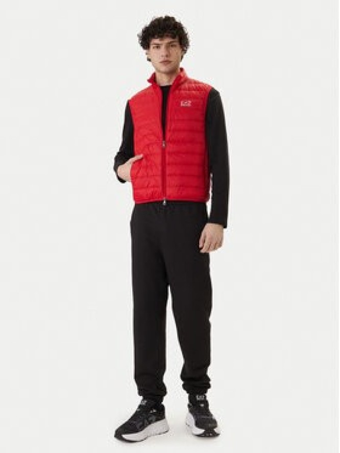 EA7 Emporio Armani Kamizelka 8NPQ06 PNGPZ U5072 Czerwony Regular Fit
