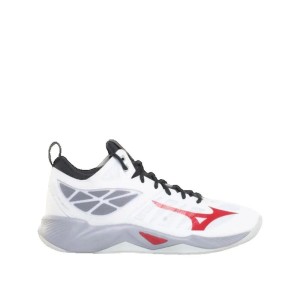 Buty Mizuno Wave Dimension Białe/Salsa/Czarne
