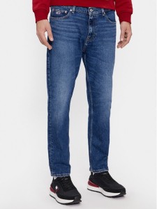 Tommy Jeans Jeansy DM0DM18174 Granatowy Tapered Fit
