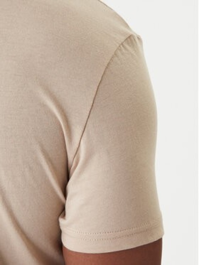 Tommy Jeans T-Shirt DM0DM20363 Beżowy Regular Fit