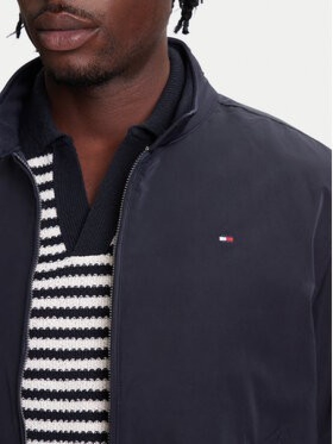 Tommy Hilfiger Kurtka bomber Harrington MW0MW39637 Granatowy Regular Fit