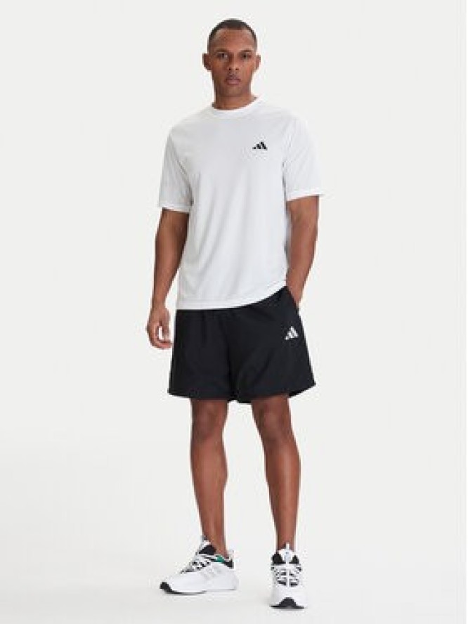 adidas Koszulka techniczna Workout Essentials Base KD5453 Biały Regular Fit
